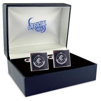 Colour Carlton FC AFL Cufflinks