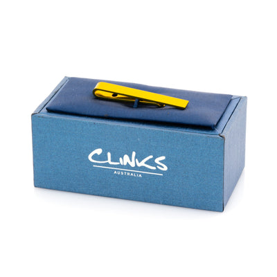 Yellow Metallic Small Tie Bar