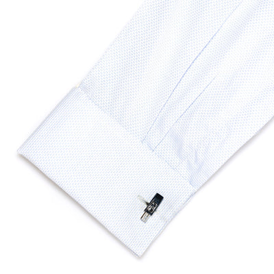 Black USB Cable Cufflinks