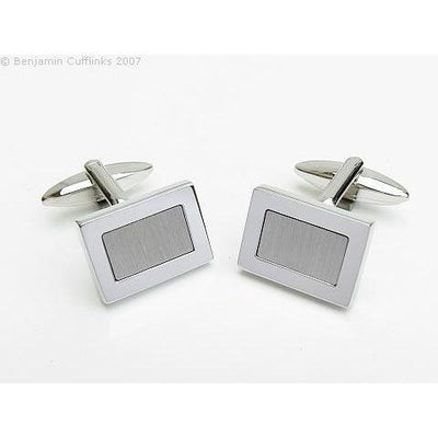 Rectangle Reversed Cufflinks