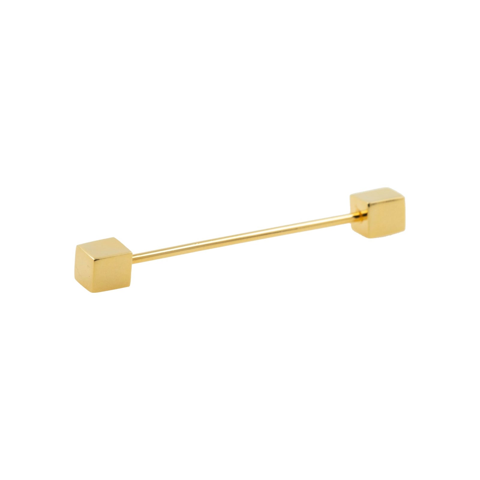Gold Square Collar Bar