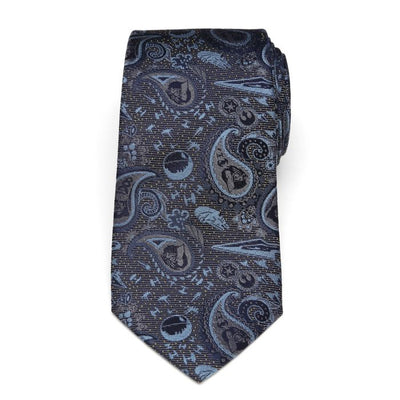 Vader Paisley Blue and Gray Star Wars Men's Tie