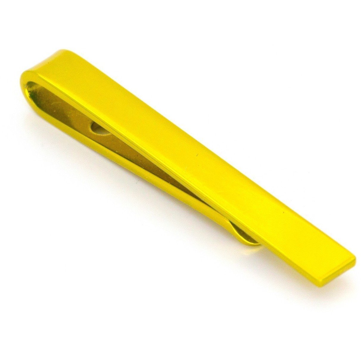 Yellow Metallic Small Tie Bar